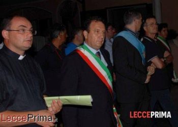 Sulla sinistra don Stefano Rocca Foto per gentile concessione di Felice Tedeschi